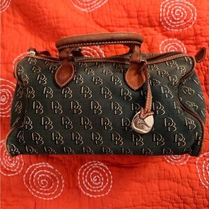 Dooney & Bourke Green Denim Purse